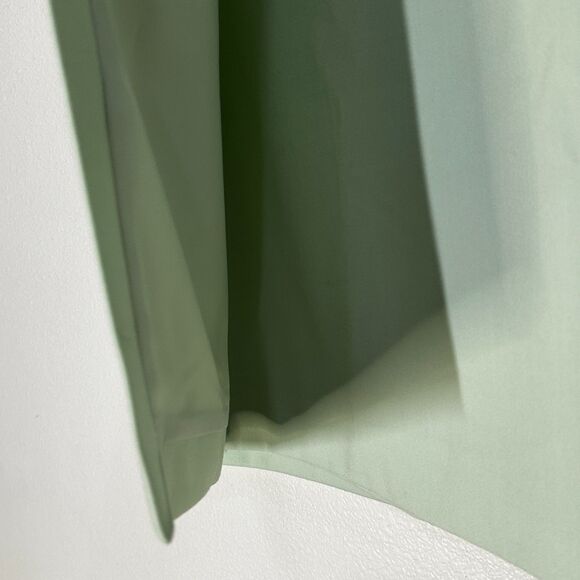 DKNY NWT Womens Asymmetrical Pencil Skirt sz 10 Rose Garden Green Office Career - Picture 7 of 12